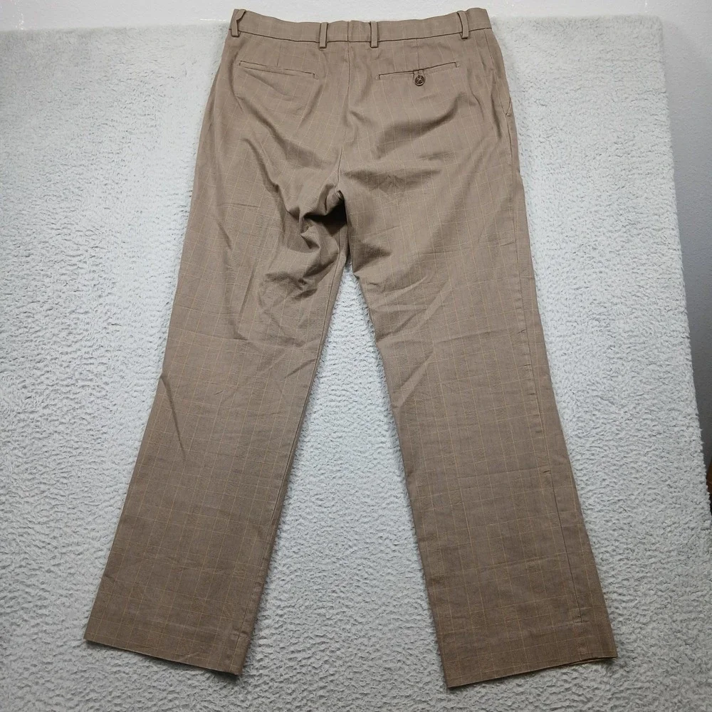 Banana Republic Modern Fit Dress Pants‎ Mens 35x32 Brown Cotton